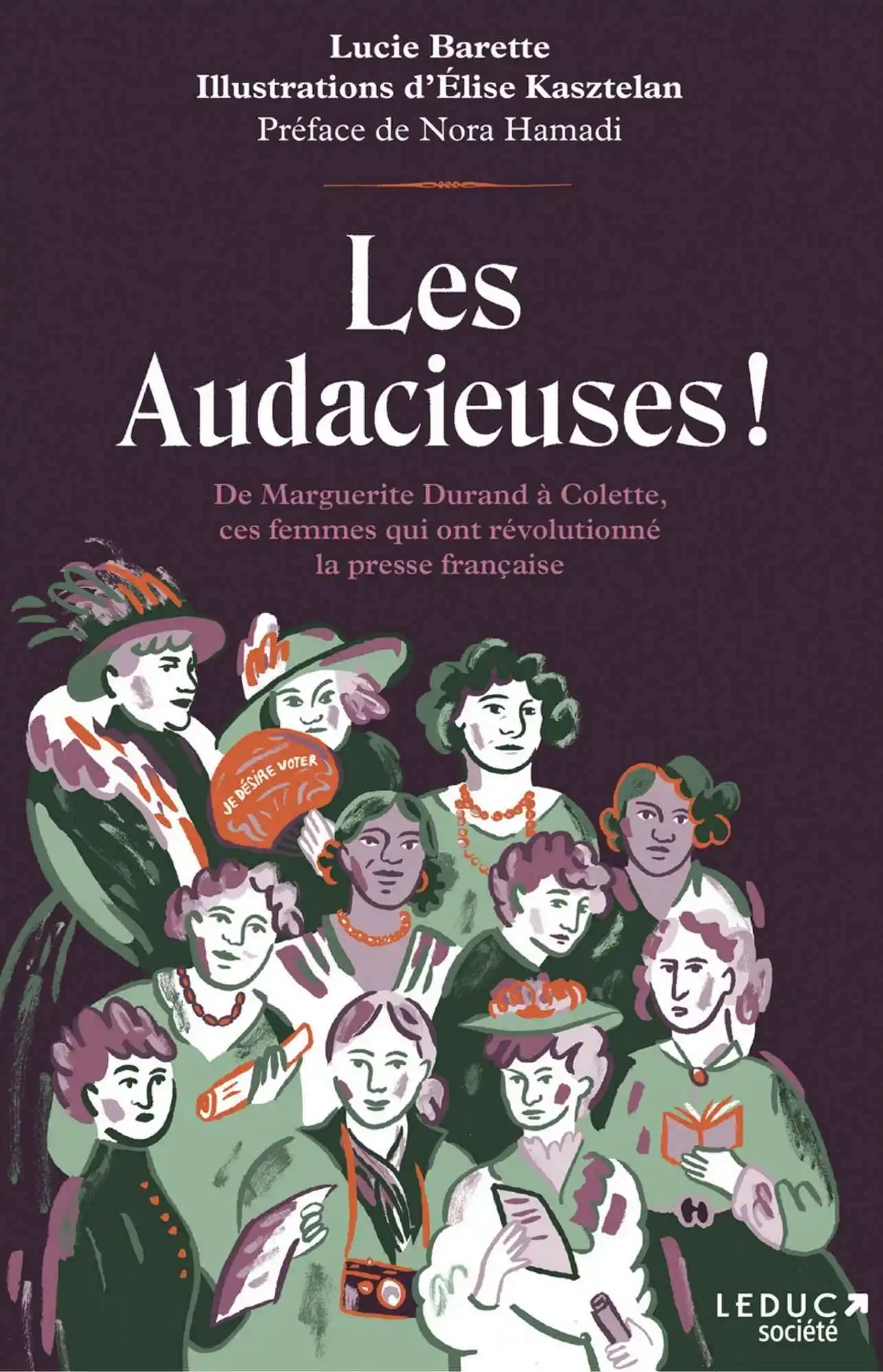 Les Audacieuses, livre de Lucie Barette